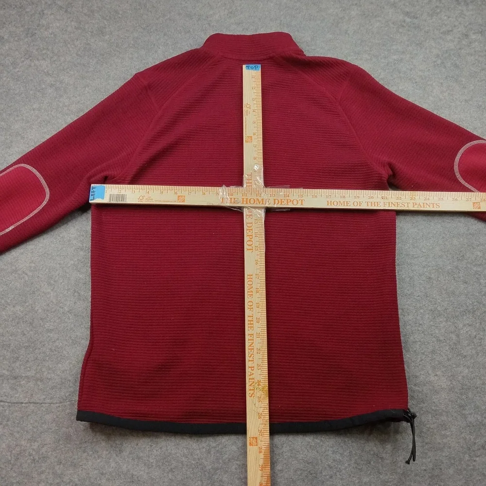 Adidas Sweater Mens XL Sweatshirt Adicross Quarter Zip Golf Pullover Elbow Patch